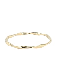 Adelia's - Damen Edelstahl Armband Armreif goldfarben - gold