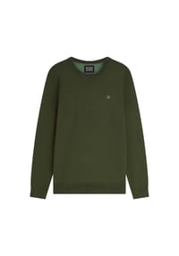 SCOTCH & SODA - Herren Pullover - Core, Viskose Pullover, einfarbig - Dunkelblau