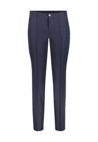 MAC - Stoffhose "Anna", Slim-Fit, Paspeltaschen, für Damen - DBLUE 198