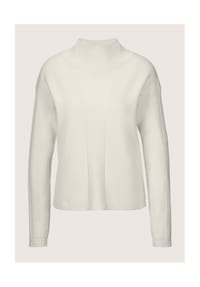 MADELEINE - Kaschmir-Pullover mit Pointelle-Muster - cappuccino