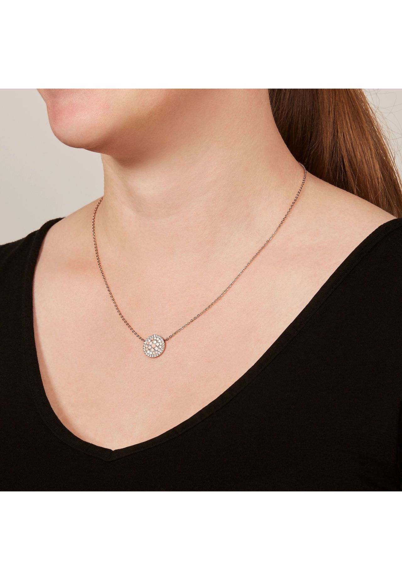 FOSSIL VINTAGE Damen Kette mit Anhänger  