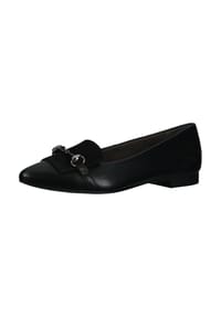 paul green - Leder Ballerinas - Schwarz