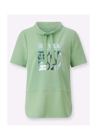 Witt - Stehkragen-Shirt - himmelblau