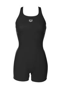 arena - Badeanzug, Ringerrücken, Shorts, für Damen - 500 BLACK