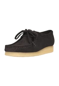 CLARKS® - Mokassin Wallabee im kultigen Design mit hohem Tragekomfort - 5282 Brown Slate Sde