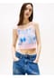TOMMY Jeans Top, gerader Ausschnitt, für Damen Bild 4