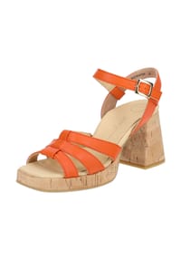 paul green - Glattleder Sandalen - Orange