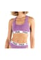 FILA Damen Bustier - ungepolsterter Bra, ohne Bügel, Baumwolle, einfarbig Bild 2