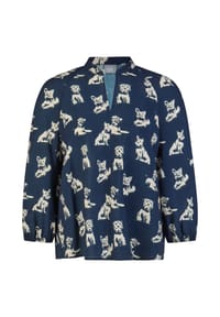RABE - Bluse für Damen - Dunkelblau