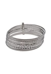 Steuer Modeschmuck - Armband Metall - silber