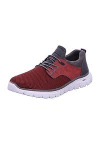 rieker - Sneaker, Zuglasche, für Herren - rot