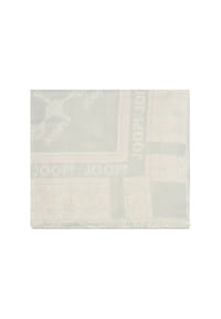 JOOP! - Damen Schal - Webschal, Cornflower, Logo, Jacquard, Bicolor - Grün (Pastel Green)