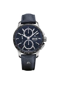 MAURICE LACROIX PONTOS - Herren Armbanduhr "PT6038-SSL24-430-4" - blau