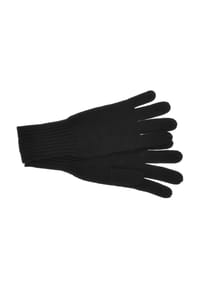 SEEBERGER - Cashmere Fingerhandschuhe 18603-0 - aubergine