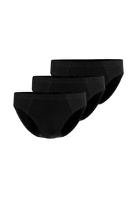 seidensticker - Mini Slip / Unterhose 3er Pack Pur - Schwarz