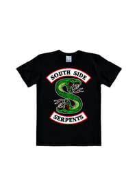 LOGOSHIRT® - T-Shirt Easyfit Riverdale- South Side Serpents - black