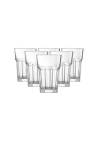 Ritzenhoff & Breker Longdrinkgläser Riad 420 ml 6er Set transparent - RIAD - transparent
