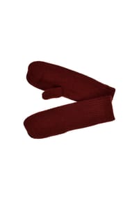 SEEBERGER - Fäustlinge, Rippbündchen, für Damen - 10 BLACK
