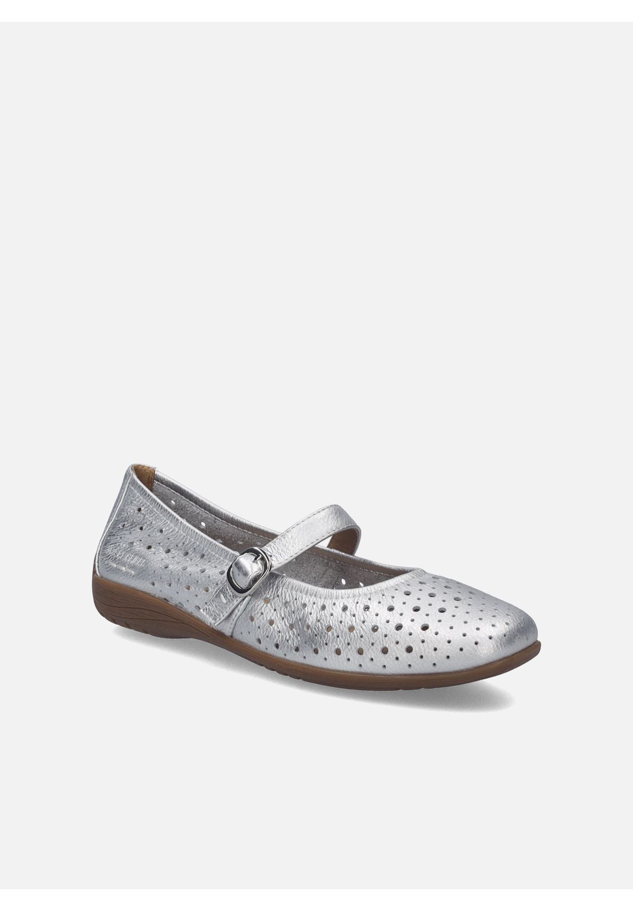 Seibel Sling Ballerinas, Damen, Silber, 39