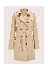 MADELEINE - Kurzer Trenchcoat - beige