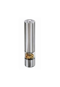 MATO® - Pfeffermühle „Chile“ mattierter Edelstahl verstellbares Mahlwerk aus Keramik - Silber OneSize