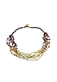 OSTSEE-SCHMUCK® - Kette , Tonia , Bernstein - mehrfarbig