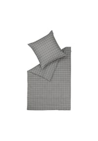 SCHÖNER WOHNEN KOLLEKTION - Flanell-Bettwäsche "Just" - GRAU