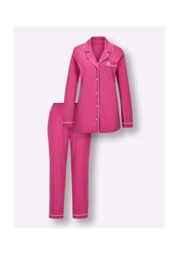 Witt - Pyjama - fuchsia-weiß