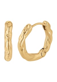 NOELANI - Damen Creolen, Edelstahl - GOLD