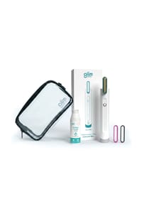 glim SKIN - Kosmetikbehandlungsgerät Professionelles Kaltplasma-Kosmetikgerät GLIM90 + Hydrofluid + Reiseetui - 
