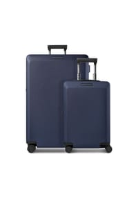 PORSCHE DESIGN Voyager 3.0 - Voyager 3.0 4 Rollen Kofferset 2-teilig mit Dehnfalte - black