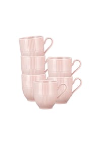 Seltmann Weiden Henkelbecher Amina 0,36 l 6er Set - AMINA - grau