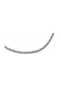 Adelia's - Damen Edelstahl Schmuck Edelstahl Königskette Halskette 60 cm - silber