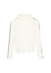 s.Oliver BLACK LABEL - Sweatshirt, Stehkragen, für Damen - 0200  WHITE