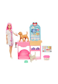 Barbie - Puppen-Set "Gute Besserung- Tierkrankenstation" - MEHRFARBIG