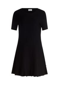 Vera Mont - Strickkleid mit Rundhalsausschnitt - Schwarz