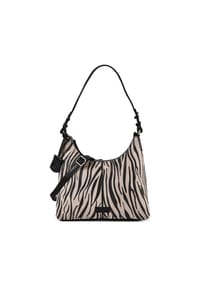 BURKELY Animo - Animo Schultertasche Leder 34 cm - leopard