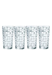 Nachtmann Longdrink-Gläser "Bossa Nova", Glas, 4er-Set - BOSSA NOVA - TRANSPARENT