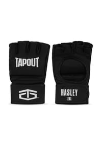 TAPOUT® - MMA-Trainingshandschuhe aus Kunstleder HASLEY - Black/Black