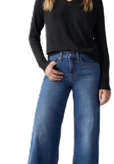 Levi's® 334™ Shaping Wide Leg Jeans, Blau, 31/30