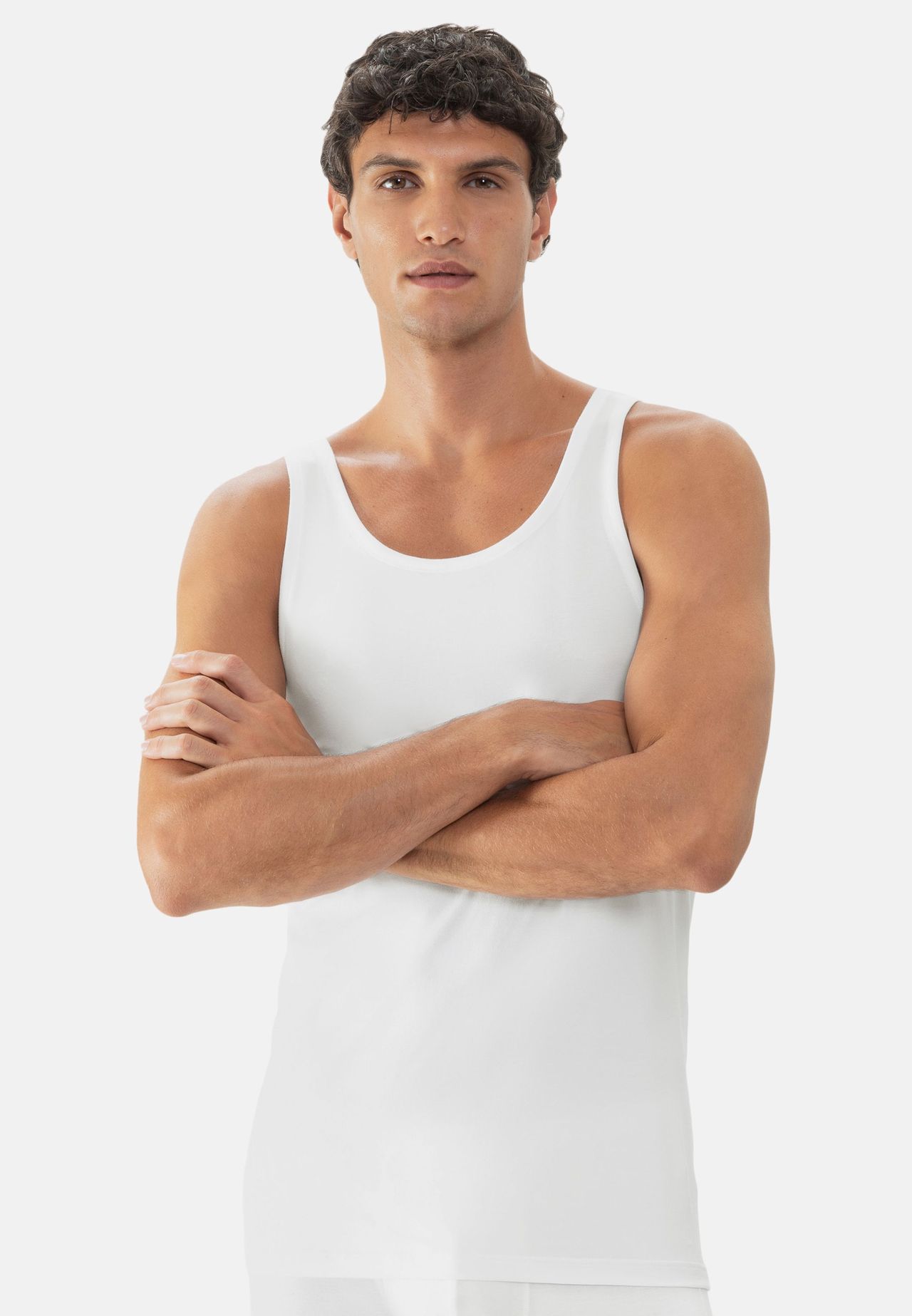 Mey Dry Cotton Unterhemd, Baumwolle, Breite TräGer, FüR Herren, Weiß, 6
