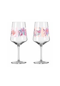 RITZENHOFF Cocktailglas-Set, 2-teilig - SOMMERSONETT - PINK, LILA, GRÜN