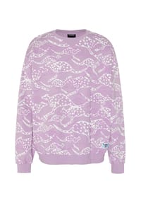 CHIEMSEE - Sweatshirt mit Känguru-Alloverprint - 15-3214 Orchid