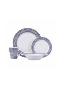 MAXWELL & WILLIAMS - Dinner-Set Zenith 16er Set ZENITH - blau