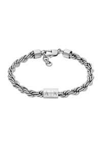ARMANI EXCHANGE - Herren Armband, Edelstahl  - SILBER