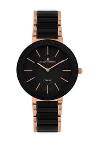 JACQUES LEMANS - MONACO Armbanduhr "42-8C" - ROSÉGOLD/SCHWARZ