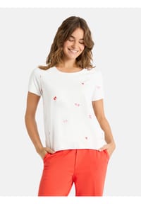 LIEBLINGSSTÜCK - Damen T-Shirt CiliaL - 110 OFFWHITE