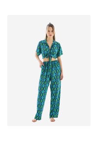 GOLDENBAY - Webhose Women's Pants - Blue