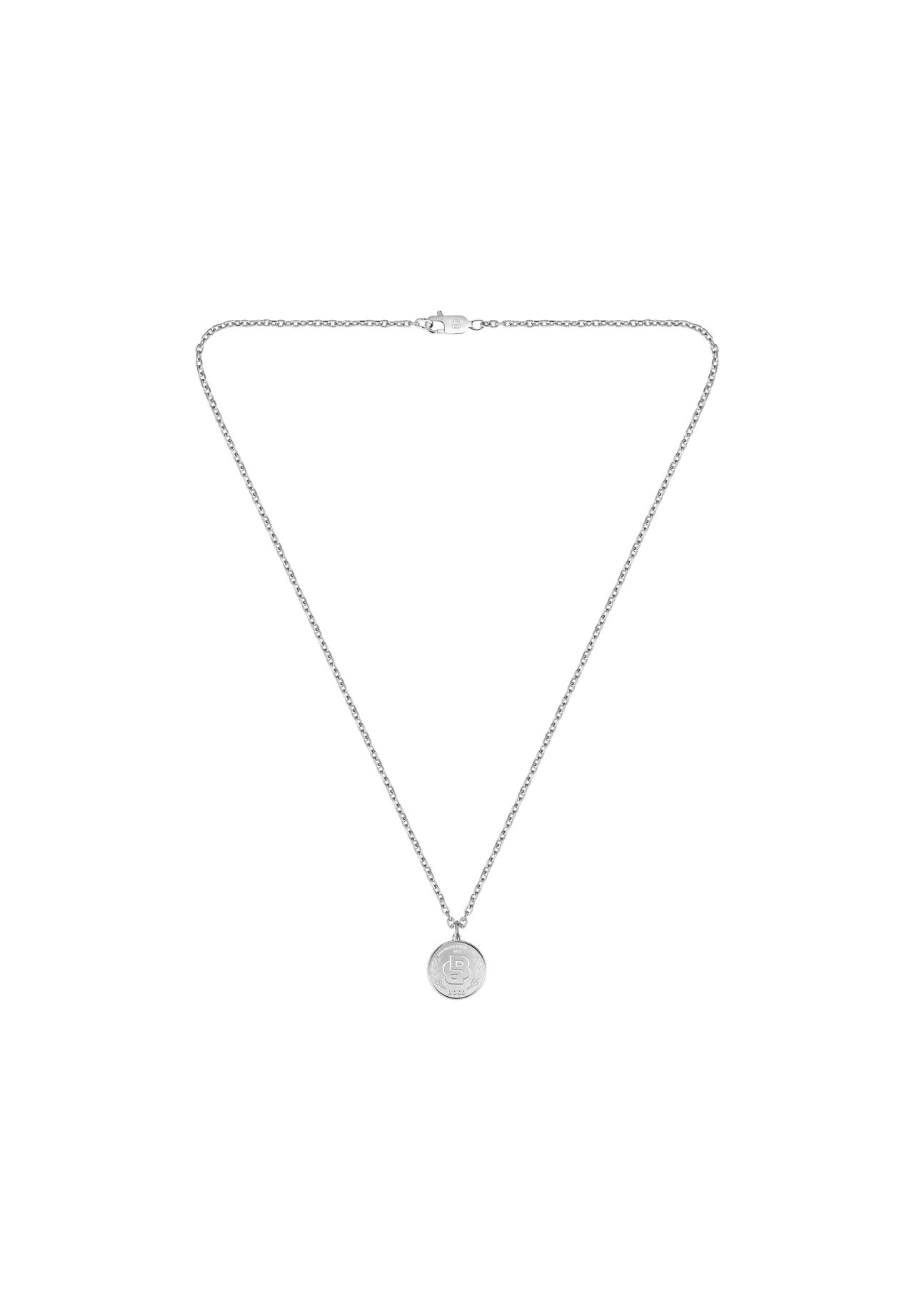 Boss Herren Kette, Edelstahl, Silber, 61