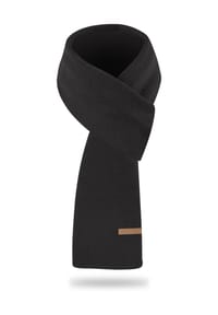 normani® - Merinowoll-Schal glatt Yuma - Anthrazit